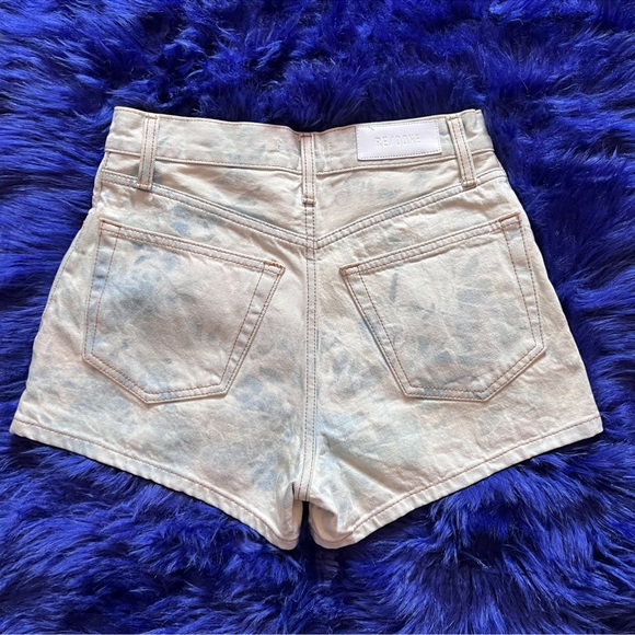 New! RE/DONE 70s High Rise Denim Shorts - Picture 6 of 8
